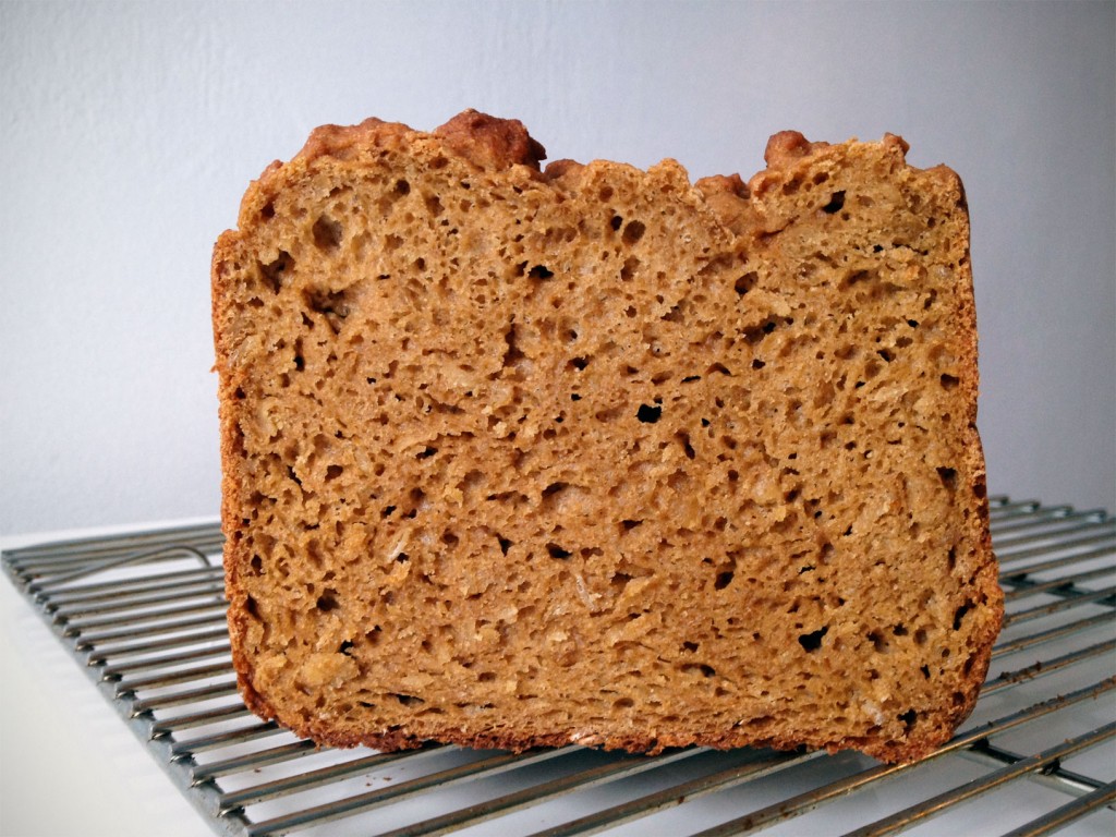 Gluten-free Whole Grain Oatmeal Bread