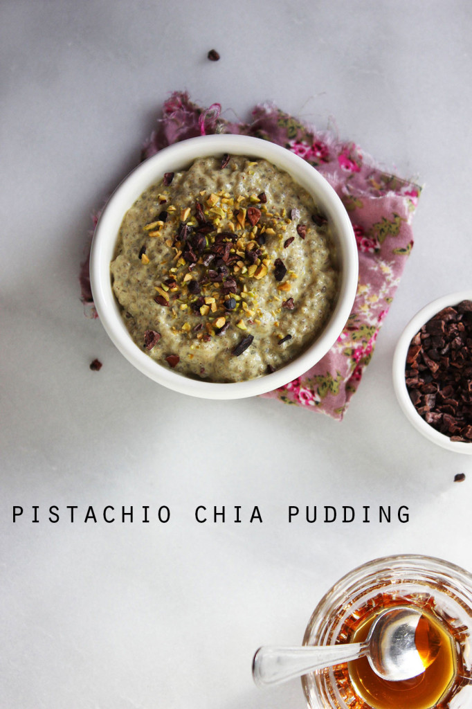 Pistachio Chia Pudding || Autumn Makes & Does