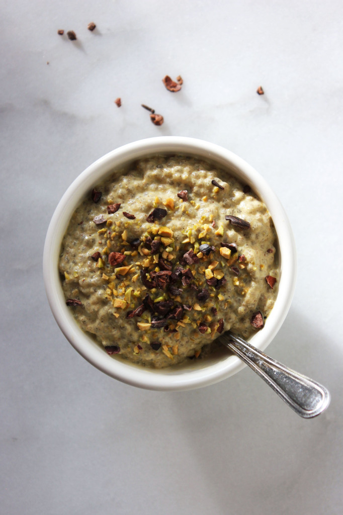 Pistachio Chia Pudding || Autumn Makes & Does