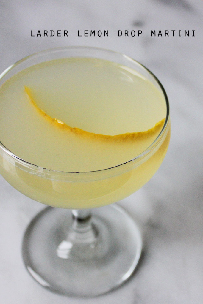 Larder Lemon Drop Martini || Autumn Makes & Does