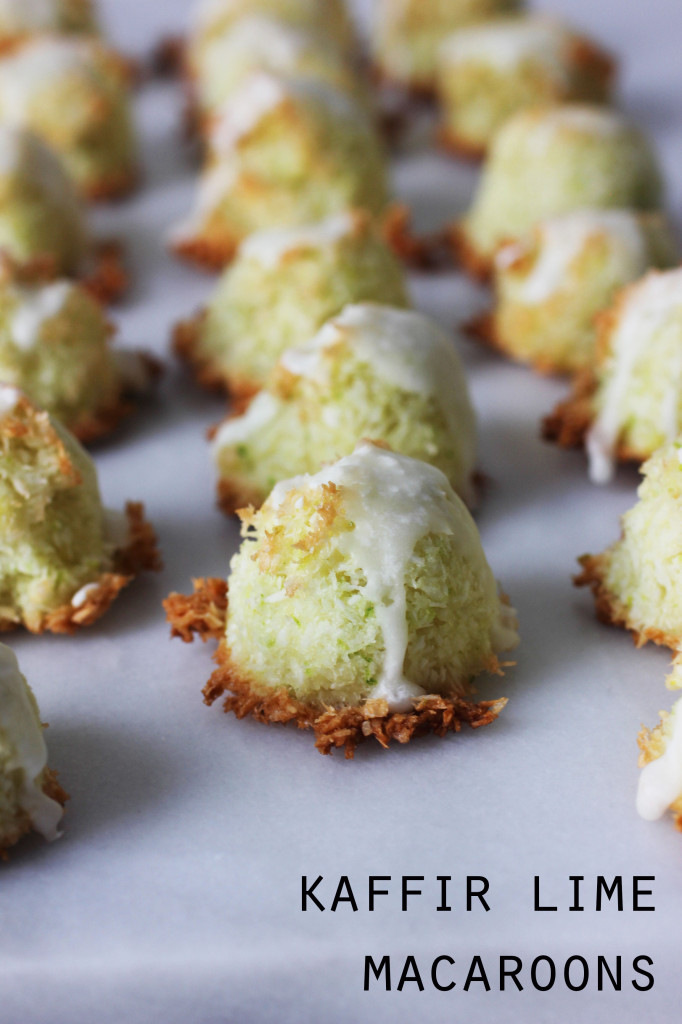 Kaffir Lime Macaroons // Autumn Makes & Does