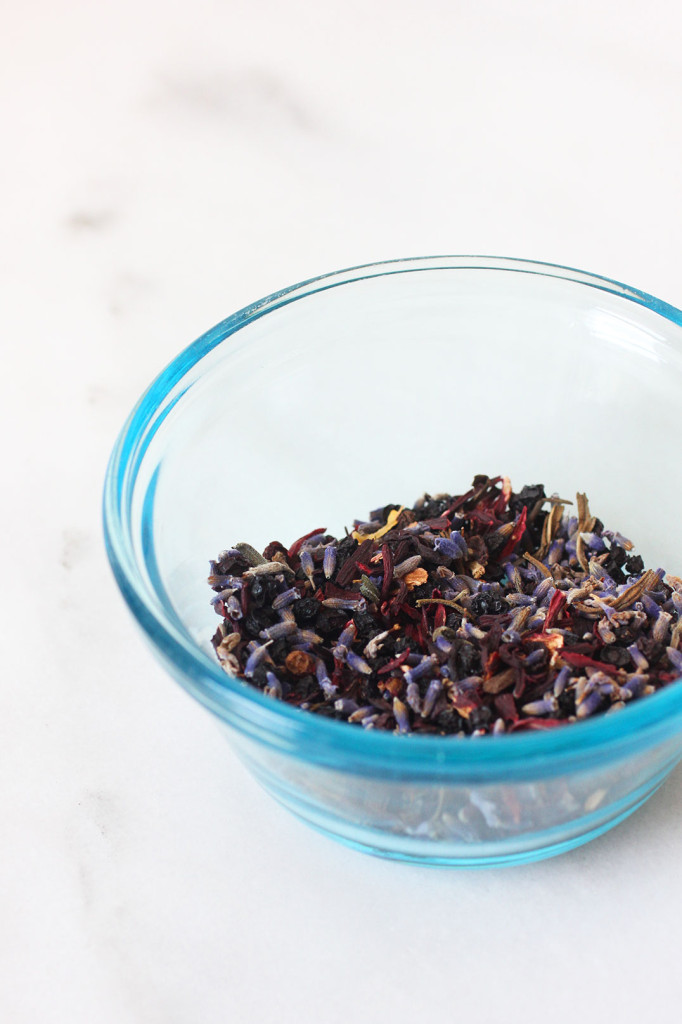 Lavender, Hibiscus, & Elderberry Tisane // Autumn Makes & Does