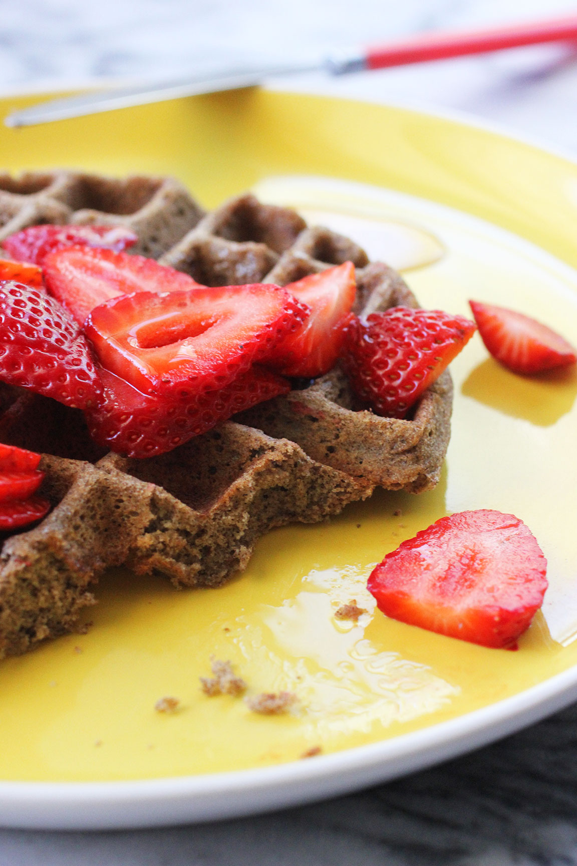Buckwheat Waffles - autumn makes and does