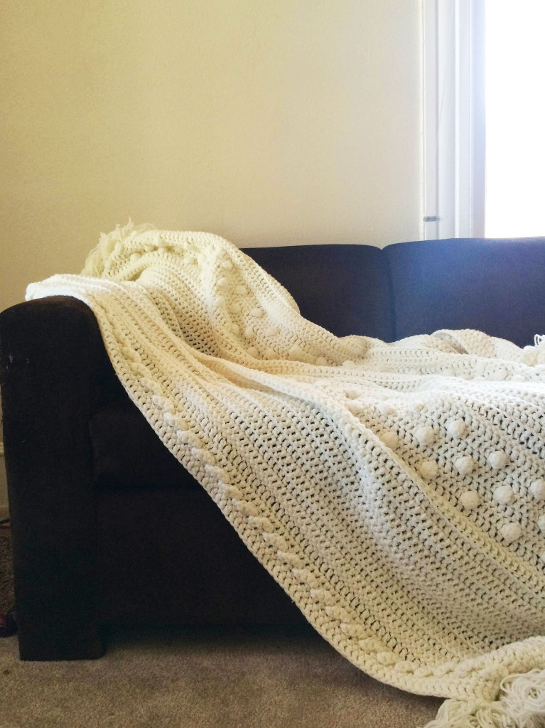 Thrifterest: Chunky, oversized throw // Autumn Makes & Does