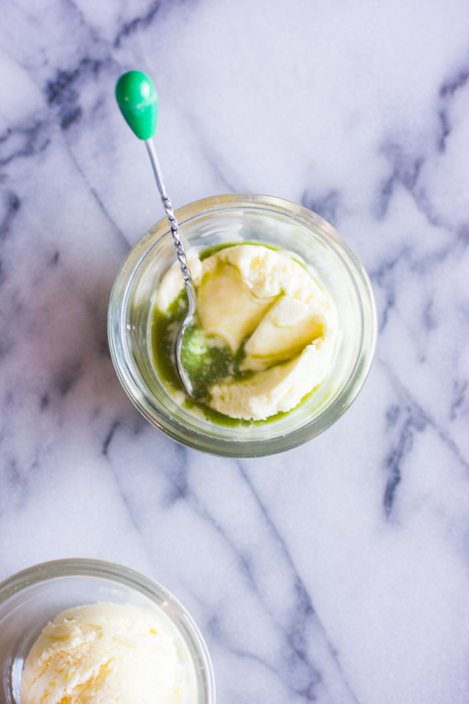 Matcha Teaffogato / Autumn Makes & Does