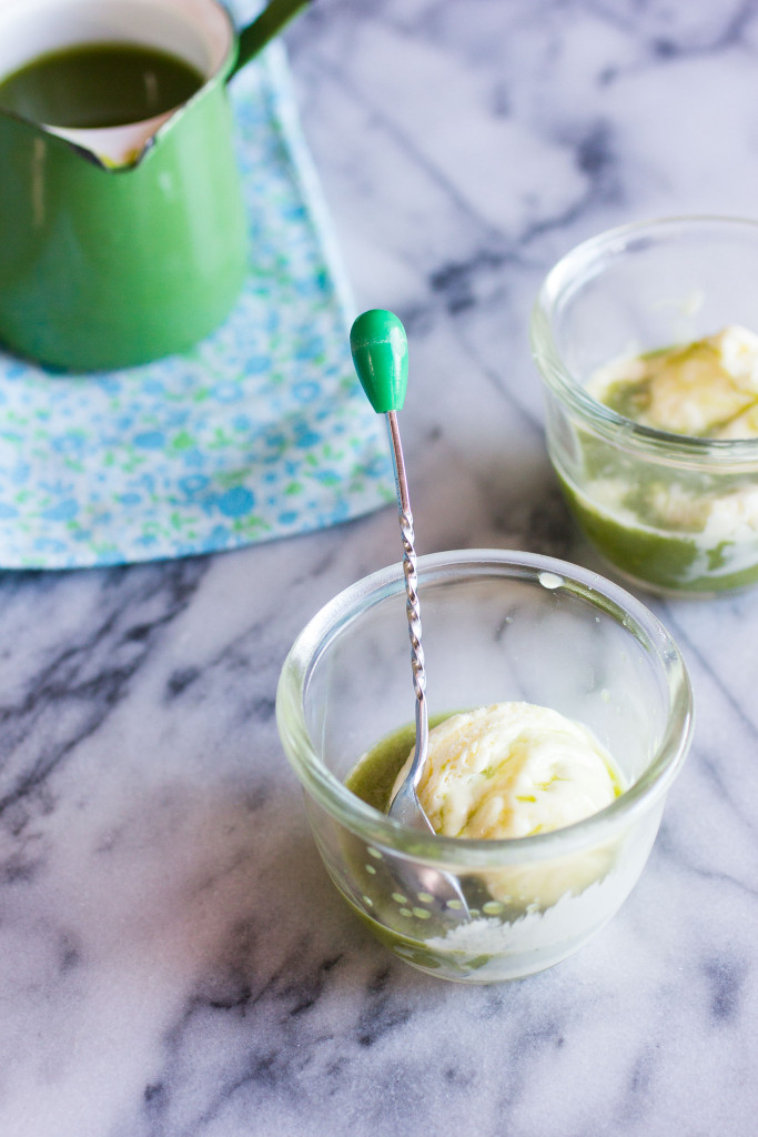 Matcha Teaffogato / Autumn Makes & Does